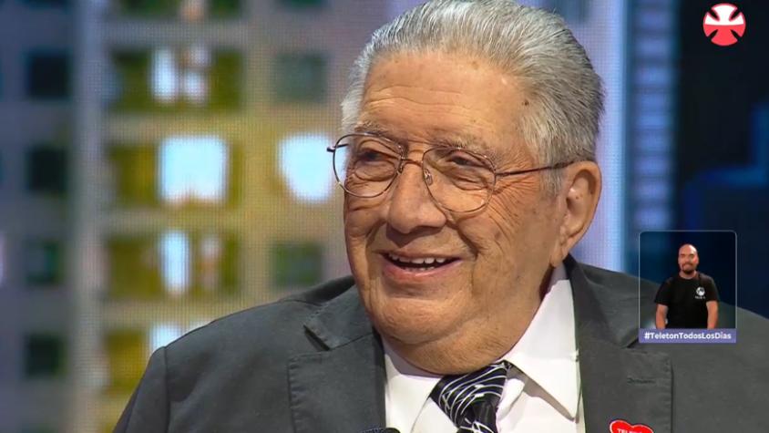 Las redes aplaudieron el gesto: Maestro Valentín Trujillo recibió importante reconocimiento en la Teletón 2025