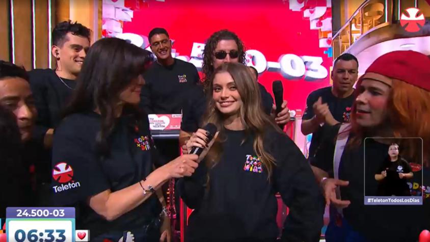 Teletón 2025: Miss Mundo Chile se luce con potente versión metal del jingle oficial y desata ovación