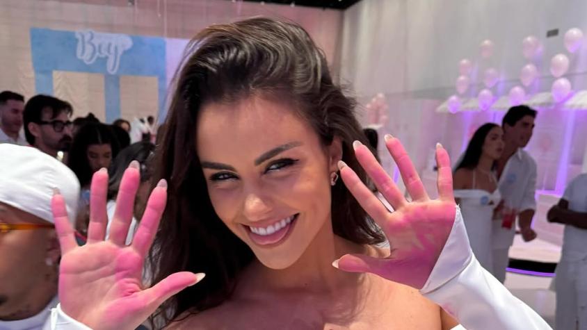 Emilia Dides impresiona con su guatita de 6 meses de embarazo: "Tu bebé nacerá fitness"