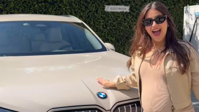 Ignacia Antonia presumió lujoso auto y generó dividas reacciones en sus redes sociales: cuesta más de 70 millones