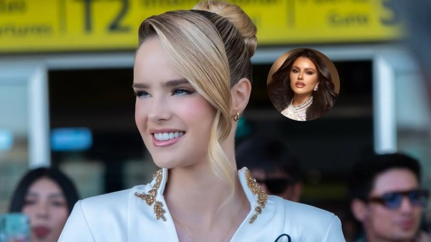 Emilia Dides elogia a Inna Moll en su debut en el Miss Universo 2025