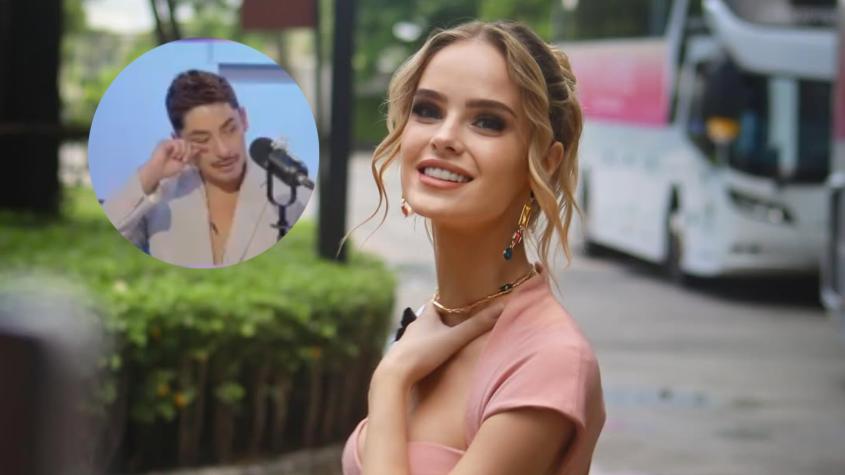 Juanfra se emocionó al revelar las complicaciones que ha tenido Inna Moll en el Miss Universo 2025