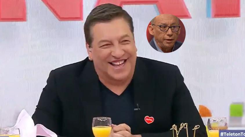 Viñuela bromea con Julio César Rodríguez por polémica con Mauricio Israel en la Matinatón: "Quería hablar contigo afuera"