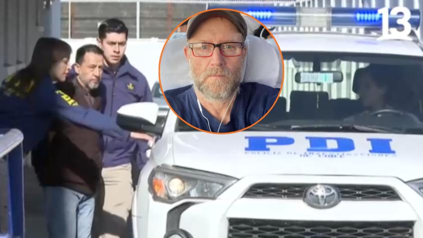 La inesperada reacción del padre de psicólogo acusado de triple homicidio en La Reina