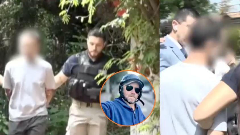 La inquietante forma en la que el detenido por el triple homicidio en La Reina esperaba a la PDI