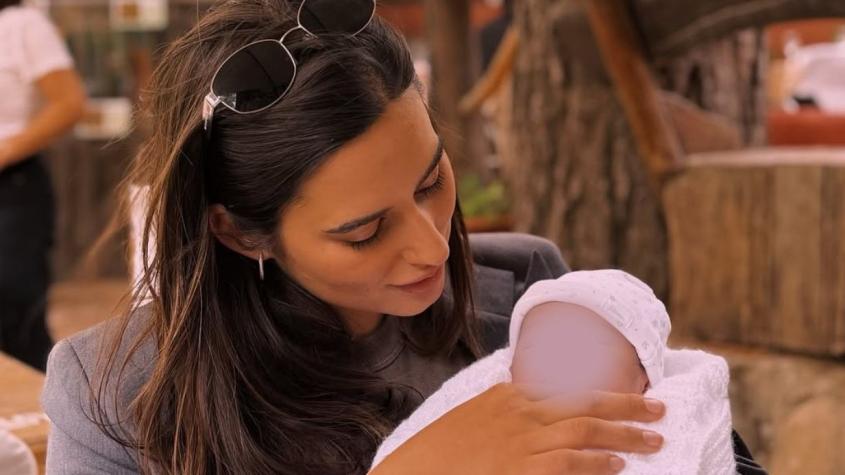 Tras aparecer usando bastones: Melina Noto contó cómo va su recuperación de su cesárea de emergencia