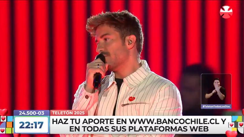 Pablo Alborán llenó de romanticismo el Estadio Nacional en una nueva Teletón: estas canciones cantó