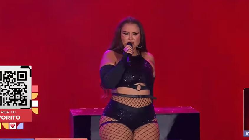 Pamela Leiva se robó la noche en la Teletón 2025 con sensual imitación de Anitta