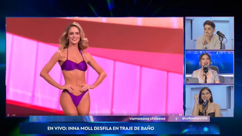 Así fue el desfile de Inna Moll en traje de baño durante la competencia Preliminar del Miss Universo 2025