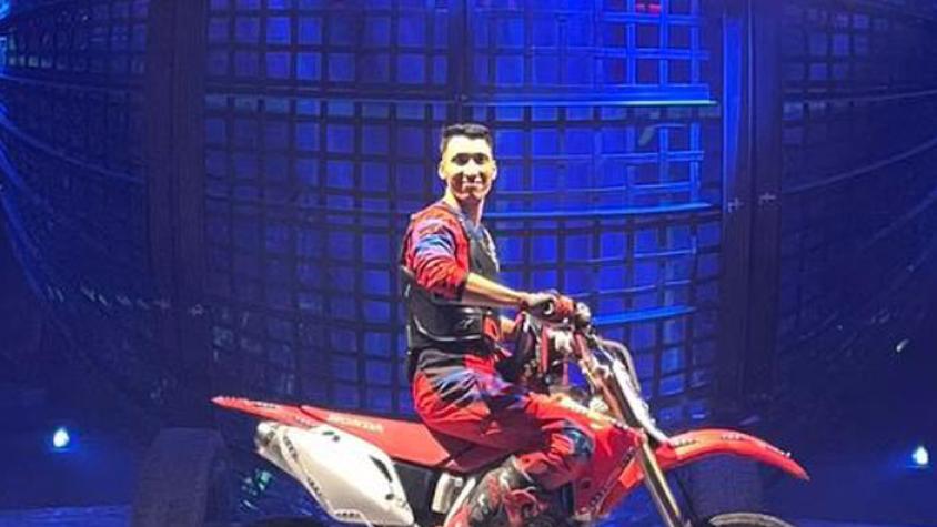 Joven chileno muere en brutal accidente en circo italiano: realizaba show con motocicletas