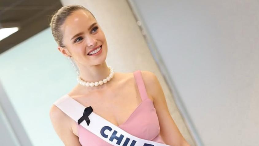 La genuina reacción de Inna Moll al ver el escenario del Miss Universo 2025