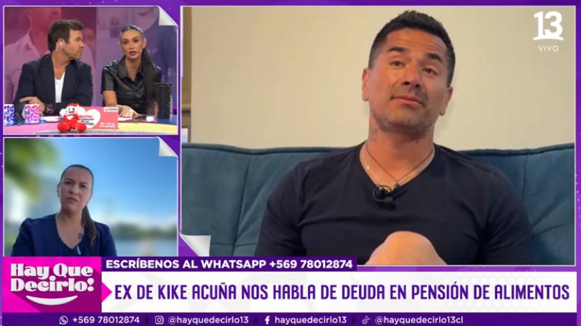 Expareja de Kike Acuña lo acusa de "papito corazón": conoce cuánto debe el exfutbolista