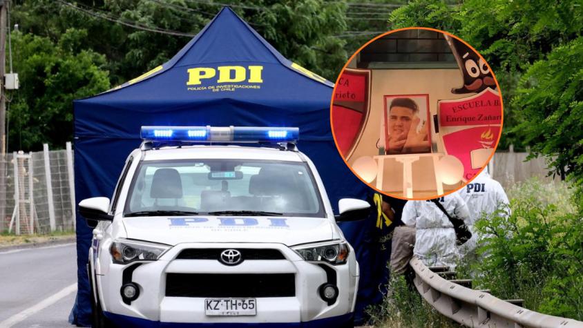 Adolescente asesinado junto a su padre en Cabrero se titulaba ese mismo día de octavo: compañeros de curso rindieron homenaje 