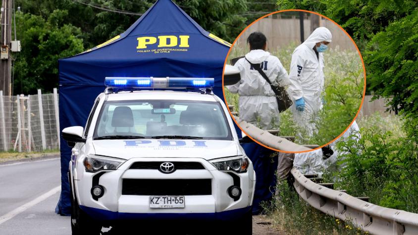Giro inesperado en Cabrero: presunto implicado en asesinato de padre e hijo llega solo a la PDI