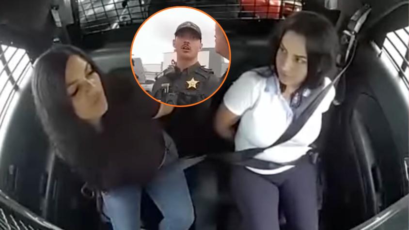 El momento en que dos ladronas chilenas se enteran de su deportación de EE.UU: "La media volá..."