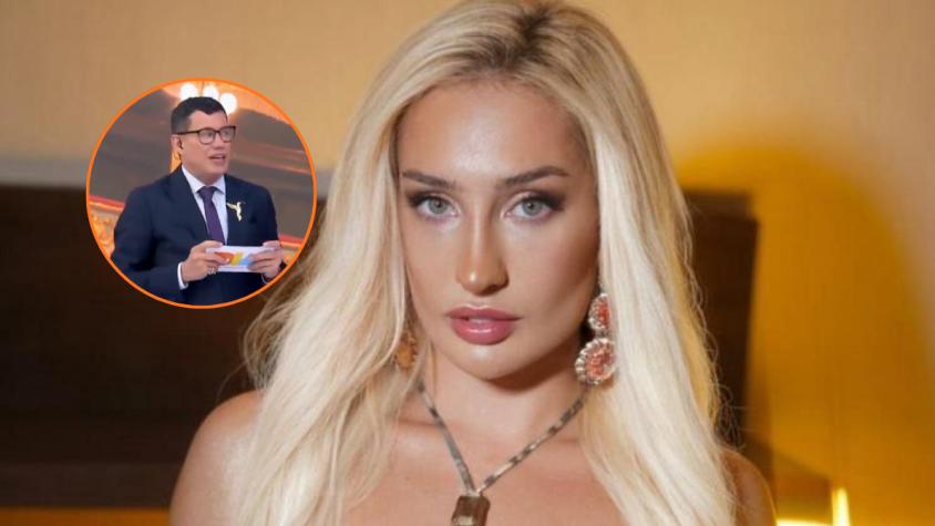 El Colombiano no dejó pasar polémico detalle del look de Fran Maira en los Copihue de Oro 2025