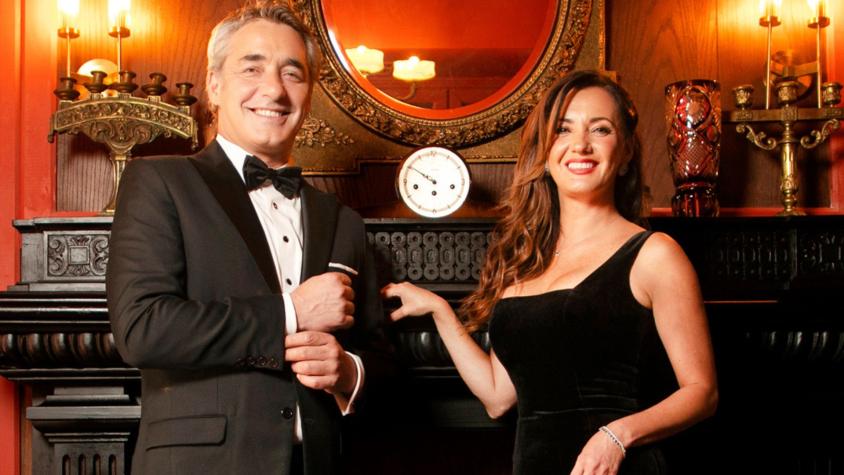 José Luis Repenning y Priscilla Vargas se preparan para animar la fiesta de Año Nuevo en la Torre Entel: la celebración es significativa en su amistad