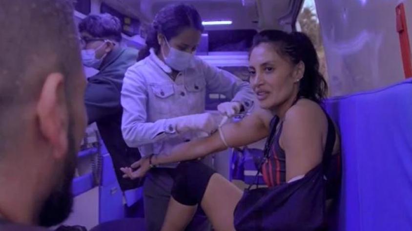 Así quedó el brazo de Karen Paola tras partirse en cinco pedazos: sufrió una feroz fractura en el reality