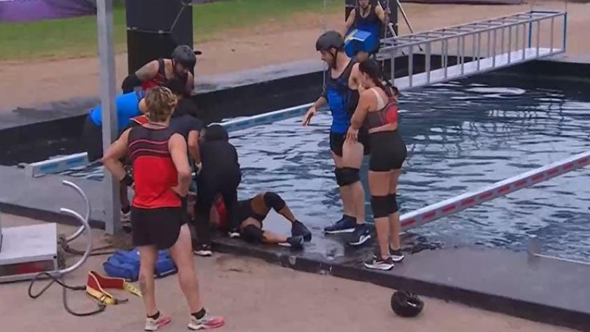 Competencia de alto impacto en Mundos Opuestos: hubo dos lesionadas y una salió en ambulancia tras estrellarse contra orilla 