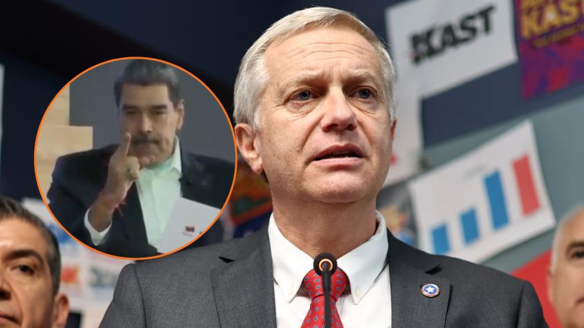 "Cuidadito con...": La dura advertencia de Nicolás Maduro a José Antonio Kast tras ser electo 