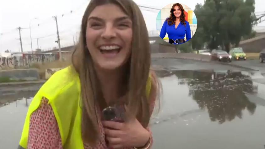 Priscilla Vargas echa al agua a notera de Tu Día: "Qué romántica la foto"