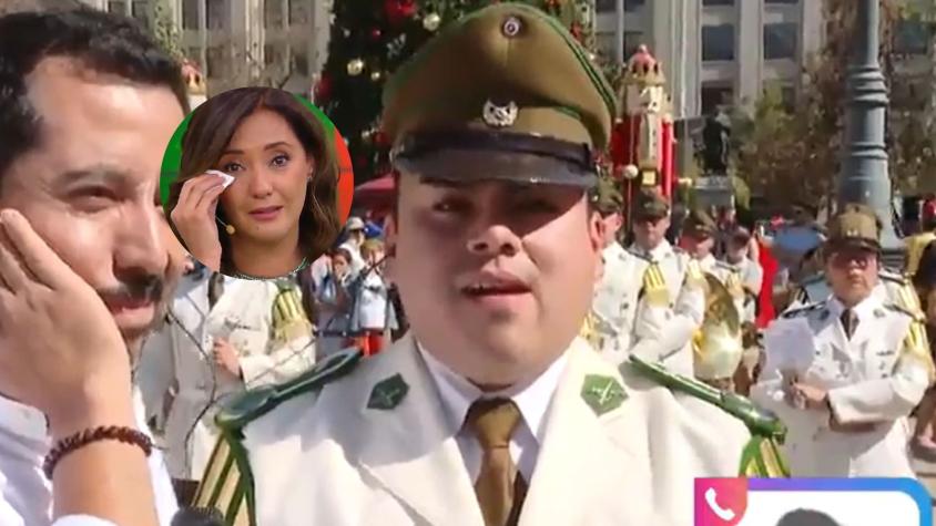 Priscilla Vargas no contuvo las lágrimas: la emotiva historia de carabinero y su madre que conmovió al equipo de Tu Día