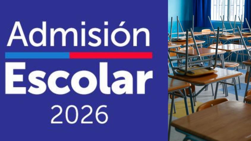 Sistema de Admisión Escolar 2026 entra su recta final: ¿Cuándo es el período de matrículas?