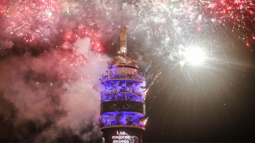 Año Nuevo en Torre Entel: revisa los cortes de tránsito por el show