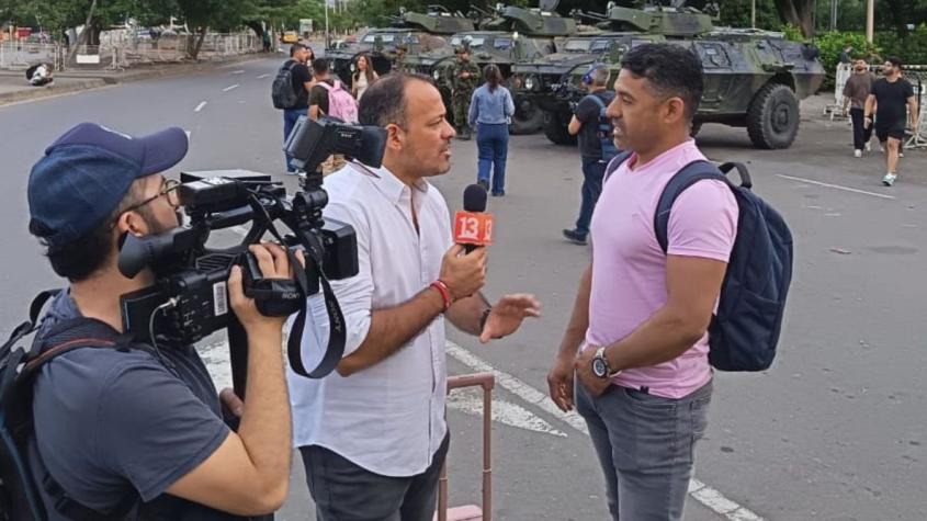 La decisión que tomó Alfonso Concha durante sus vacaciones en medio de la caída de Nicolás Maduro: "Sufro cuando no estoy en noticias que son importantes"