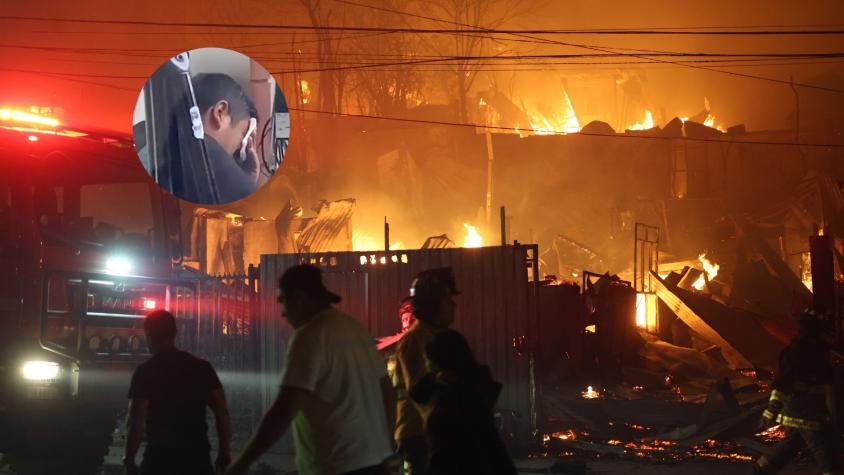 Lloró en la audiencia: acusado de iniciar incendio en Biobío rompe el silencio y explica lo sucedido