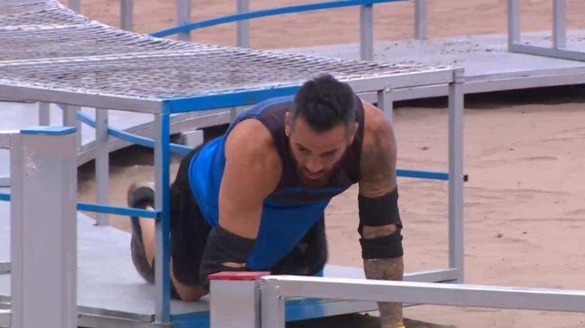 “Me pegué de lleno”: Así quedó el rostro de Daúd Gazale tras fuerte golpe en competencia por equipos