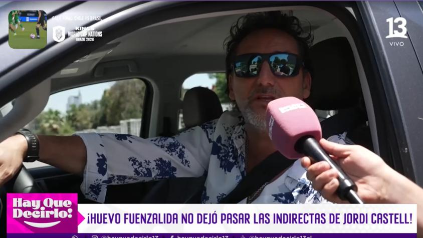 "Si tiene una pena en su vida...": Daniel Fuenzalida se defiende tras cuestionamientos de Jordi Castell sobre su vínculo con Andrés Caniulef