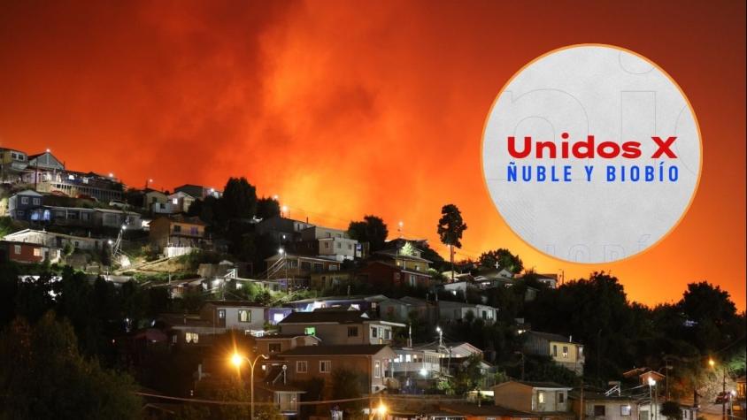 Unidos por Ñuble y Biobío: ¿A qué hora comienza la transmisión solidaria por incendios forestales? 