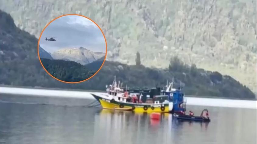 Armada inicia investigación por hundimiento de catamarán en Estuario de Reloncaví: Hay seis desaparecidos