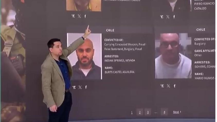 "Lo peor de lo peor": Los 42 chilenos que figuran en la lista de criminales arrestados por el ICE en Estados Unidos