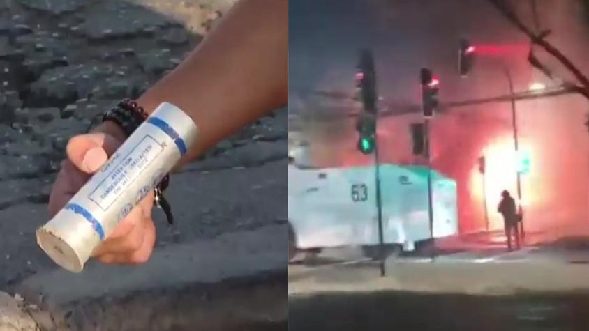 Conmemoración de muerte de barrista de Colo Colo terminó con buses quemados en Pudahuel