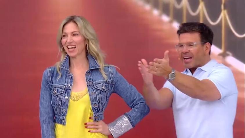 Nacho Gutiérrez sacó aplausos en Tu Día con su fluido inglés ante Debbie Gibson