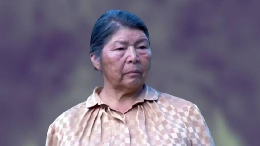 Con el rostro de su madre en la polera: así se presentó uno de los hijos de Julia Chuñil a la audiencia