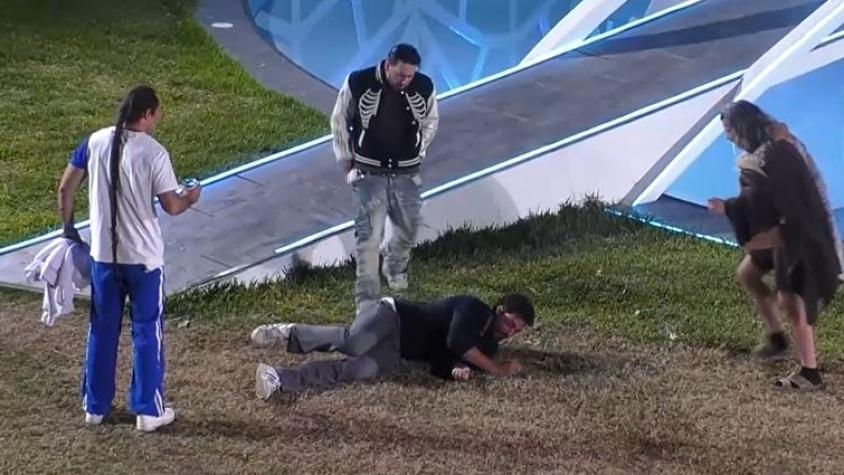 Joche Bibbó protagonizó una aparatosa caída tras fiesta en Mundos Opuestos: "Me podría haber matado"