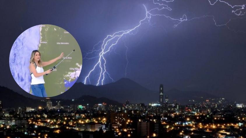Tras días de calor extremo: Michelle Adam anuncia lluvias y tormentas eléctricas para Santiago