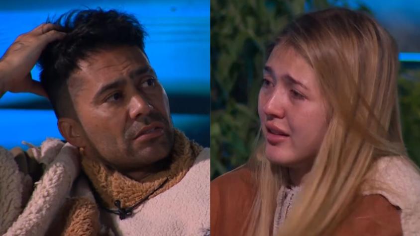 Disley colapsó y discutió de frustración con Luis Jiménez tras quedar nominada en Mundos Opuestos