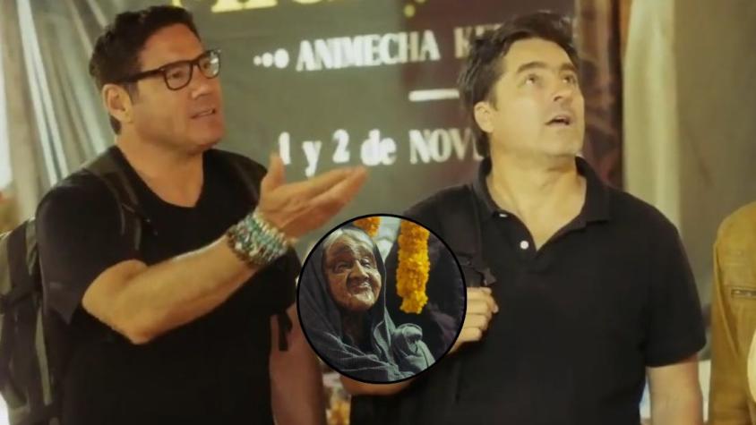 Pancho Saavedra y Jorge Zabaleta llegaron a la casa de la verdadera Mamá Coco en México