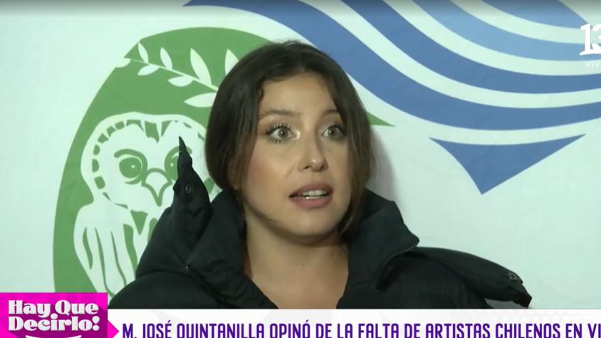 Sigue la polémica: María José Quintanilla opinó de la nueva parrilla del Festival de Viña tras quedar fuera del certamen