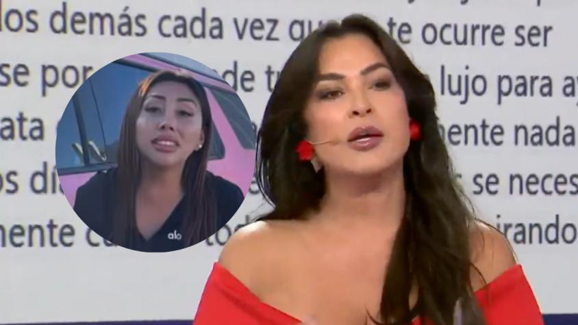 Marlen Olivari realiza dura crítica a Naya Fácil por su ayuda en los incendios del sur de Chile