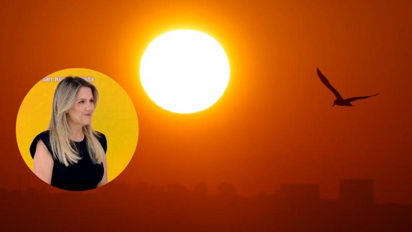Michelle Adam anuncia histórica temperatura para este miércoles en Santiago y hace importante advertencia