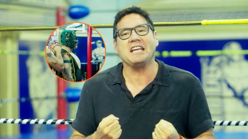 Pancho Saavedra tuvo que enfrentar a popular luchador mexicano: Jorge realizó importante apuesta de dinero