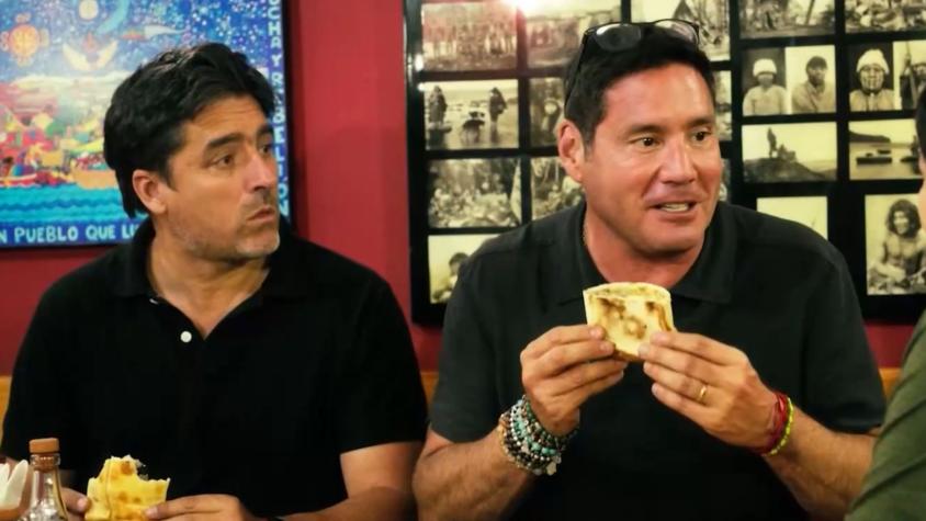 Pancho Saavedra y Jorge Zabaleta se encuentran con destacada actriz chilena en México: estuvo en recordada teleserie del 13