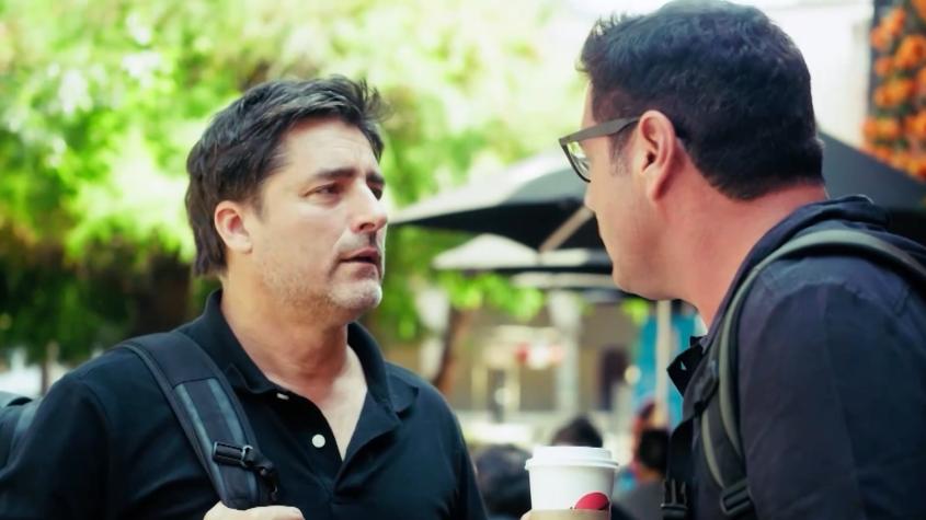 Pancho y Jorge se encontraron con dos integrantes de reconocida banda internacional: estuvieron tres veces en Viña del Mar