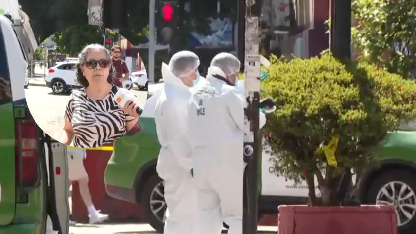 Balacera en plaza Santa Ana termina con un muerto y tres heridos: vecina narró crudo episodio