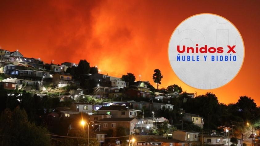 Unidos por Ñuble y Biobío por el 13: sigue EN VIVO la cruzada solidaria por el sur de Chile
